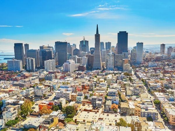 Batı Amerika Los Angeles Las Vegas San Francisco